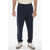 SPORTY & RICH Cotton Joggers With 3-Pockets Blue