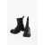 XOCOI Rubber Chelsea Boots With Heel 7Cm Black