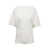 ROHE White Shirt with Boat Neckline in Viscose Woman WHITE
