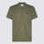 Burberry BURBERRY OLIVE COTTON POLO SHIRT GREEN