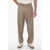 1989 STUDIO Baggy Fit Virgin Wool Pants With Belt Loops Brown