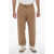 A.P.C. Lightweight Cotton Renato Single-Pleat Pants With Belt Loops Brown