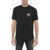 Raf Simons Fred Perry Crew-Neck Cotton T-Shirt With Print On Sleeve Black