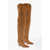 Paris Texas Suede Holly Dakota Western Boots With Rhinestone 10,5Cm Brown