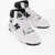 New Balance Two-Tone Leather High-Top Sneakers Black & White