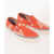 Vans Floral-Printed Fabric 48 Dec Slip On Sneakers Orange