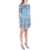 SALONI "Mini Chiffon Dress Ava B In FLORET PETAL PLMT