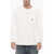 NEEDLES Long Sleeve Crew-Neck T-Shirt With Breast Pocket White