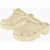 XOCOI 6Cm Recycled Rubber Clogs Beige