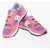 Saucony Two-Tone Suede And Nylon Jazz Low-Top Sneakers Pink
