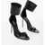 Paris Texas Stiletto Heel Leather Vanessa Ankle Strap 12Cm Black