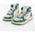 AUTRY Two-Tone Leather High Top Sneakers White