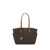 Michael Kors 'Marylin' Medium Brown Shoulder Bag with All-Over Monogram Woman M Michael Kors BROWN