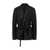 LEMAIRE LEMAIRE BELTED LIGHT TAILORED JACKET CLOTHING BLACK
