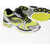 Saucony Originals Two-Tone Mesh Progrid Triumph 4 Low-Top Sneakers Yellow