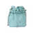 LANCEL Light blue Seau bag Green