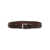 Claudio Orciani Carved brown belt Brown