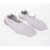 HEREU Square Toe Soft Leather Puntera Ballet Flats With Pleated De White