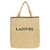 Lanvin Logo shopping bag Beige