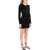 Self-Portrait "Mini Pointelle Knit Dress In BLACK