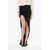 Rick Owens Edfu S/S23 Asymmeric Long Skirt With Draped Design Black