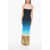 ETRO Gradient Longline Dress With Paisley Print Blue