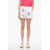 Moschino Couture! Sweatshorts With Crochet Details White