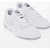 New Balance Solid Color Leather Low Top Sneakers White
