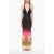 ETRO Gradient Longline Dress With Paisley Print Black