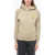 SPORTY & RICH Brushed Cotton Country Club Hoodie Beige