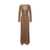Tom Ford TOM FORD Long Knitted Dress GOLD
