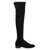 Stuart Weitzman Stuart Weitzman Lowland Stretch Suede Over The Knee Boots Black