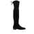 Stuart Weitzman Stuart Weitzman Lowland Stretch Suede Over The Knee Boots BLACK