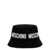 Moschino TEEN Logo print bucket hat White/Black