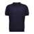 Tagliatore Knitted polo shirt Blue