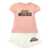 MOSCHINO BABY T-shirt + shorts Pink