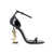 Saint Laurent SAINT LAURENT OPYUM 110 heeled leather sandals NERO