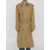 Burberry Gabardine Long Trench Coat Beige