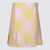 Burberry BURBERRY PINK AND YELLOW COTTON SKIRT CAMEO IP PTTN
