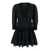 TEMPTATION POSITANO Embroidered Dress BLACK