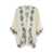 P.A.R.O.S.H. White Shreg with Tribal Print in Cashmere Woman WHITE