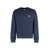 MAISON KITSUNÉ Maison Kitsuné Cotton Crew-Neck Sweatshirt BLUE