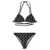 MARINE SERRE 'Active Jersey' bikini set Black