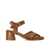 GUGLIELMO ROTTA GUGLIELMO ROTTA GAJA BROWN HEELED SANDAL Brown