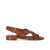 GUGLIELMO ROTTA GUGLIELMO ROTTA QUITO LIGHT BROWN FLAT SANDAL Brown