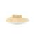 BORSALINO BORSALINO Sunny straw visor hat WHITE