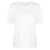 Alexander Wang Alexander Wang Essential Jersey Short Sleeve Tee With Puff Logo And Bound Neck Clothing WHITE