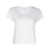 Alexander Wang Alexander Wang Essential Jersey Shrunk Tee With Puff Logo And Bound Neck Clothing WHITE