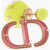 Dior Plug Earring With Cd Monogram Yellow
