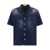 Valentino Garavani VALENTINO Cotton bowling shirt in denim chambray BLUE
